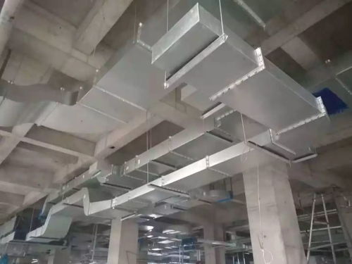 工程動態(tài)丨公司施維雅 天津 制藥新建制劑車間項目進入風管安裝施工階段